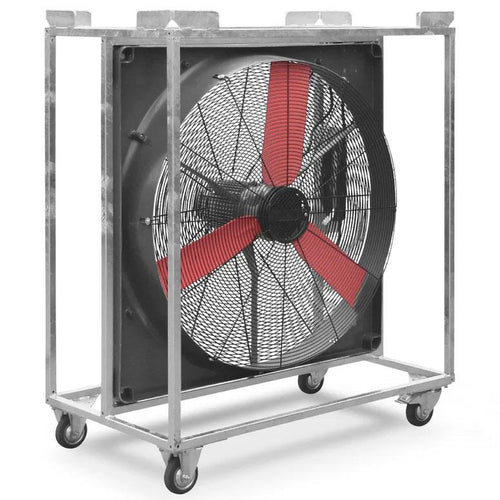 Brasseur d'air mobile sur châssis à roulettes électrique monophasé TTW 20000 - TROTEC