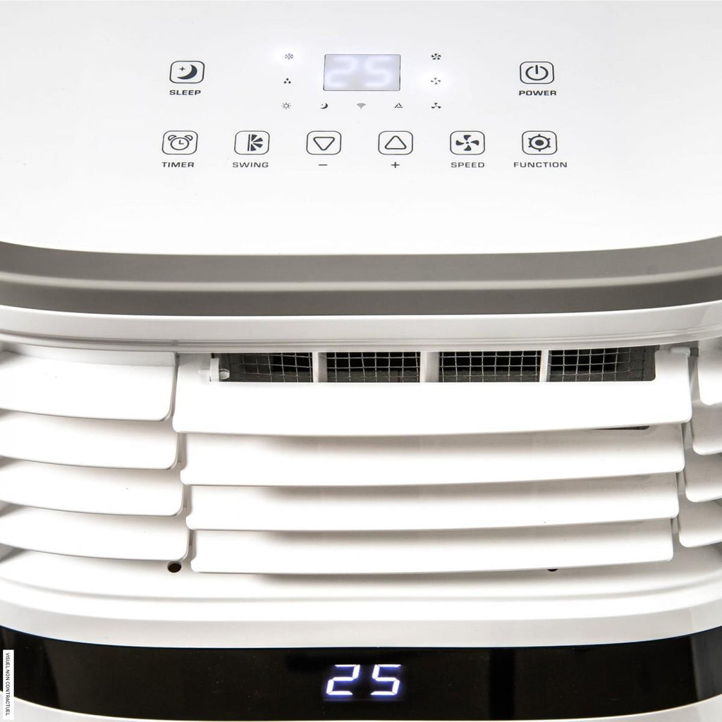 Climatiseur mobile grand volume 5,3 kW PALERMO 18K - WOOD'S