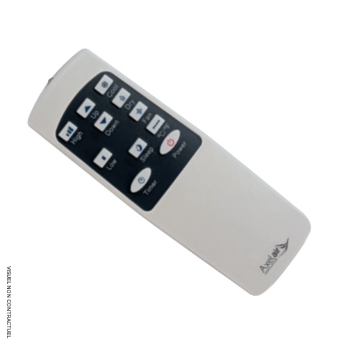 Climatiseur mobile réversible silencieux 2,6 kW CryoBreeze - AXELAIR