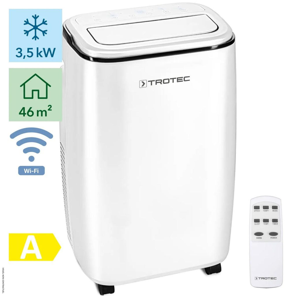 Climatiseur PAC 3501 S monobloc mobile avec wifi - TROTEC