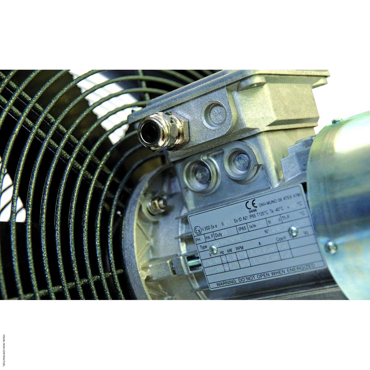 Extracteur d'air ATEX mono Ø 450mm VORTICEL E - VORTICE-AXELAIR