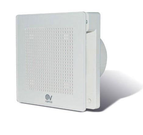 Extracteur d'air blanc EVO XED100 Détecteur de mouvement et Tempo - VORTICE-AXELAIR