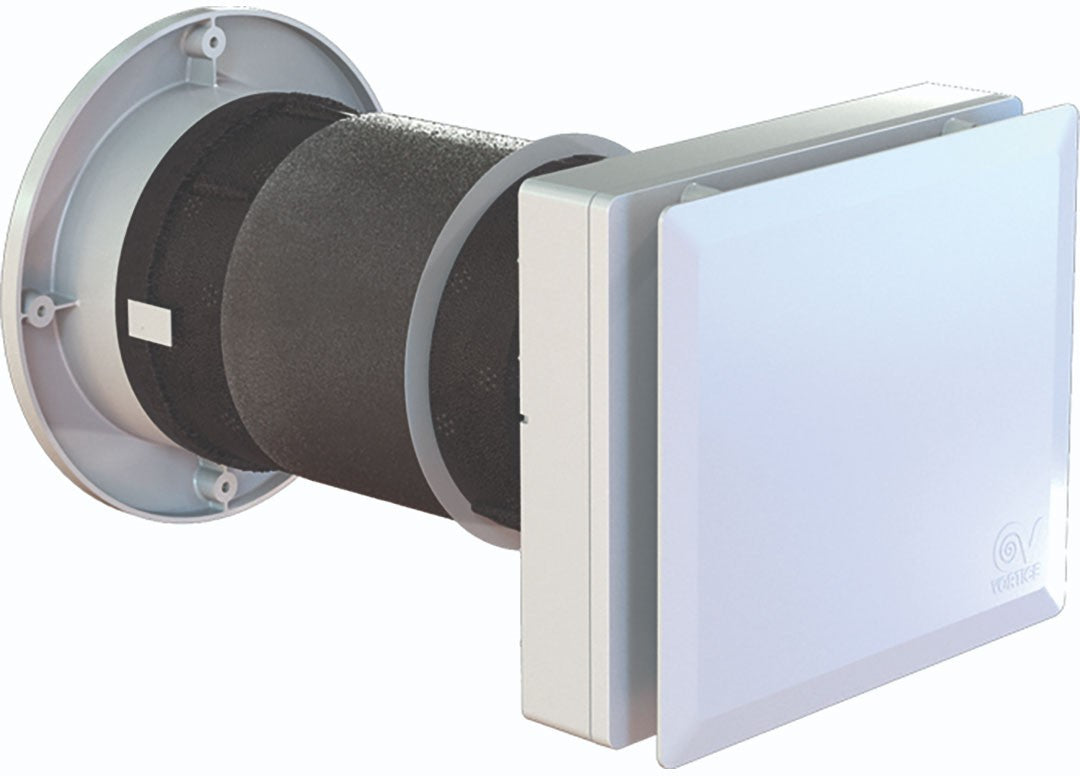 Extracteur d'air double flux avec hygrostat HRW MONO EVO 60 XWTH60 - VORTICE-AXELAIR