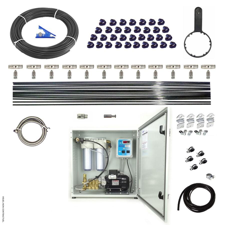 Kit complet armoire de brumisation BRUMEO PROBOX - 100 buses - BRO BRUMISATION