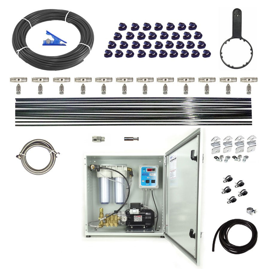 Kit complet armoire de brumisation BRUMEO PROBOX - 50 buses - BRO BRUMISATION