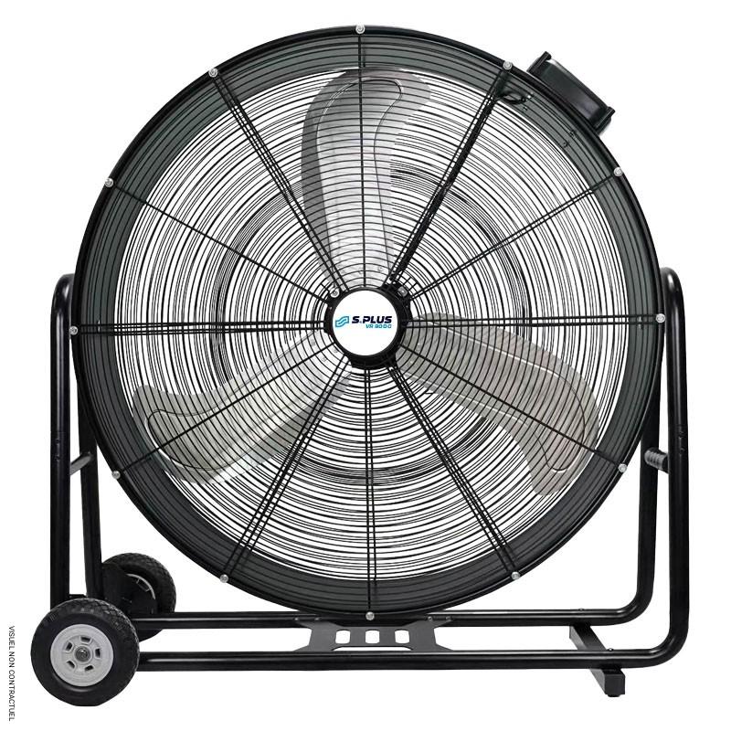 Ventilateur de sol à grand débit d'air VR 90 DC - SPLUS