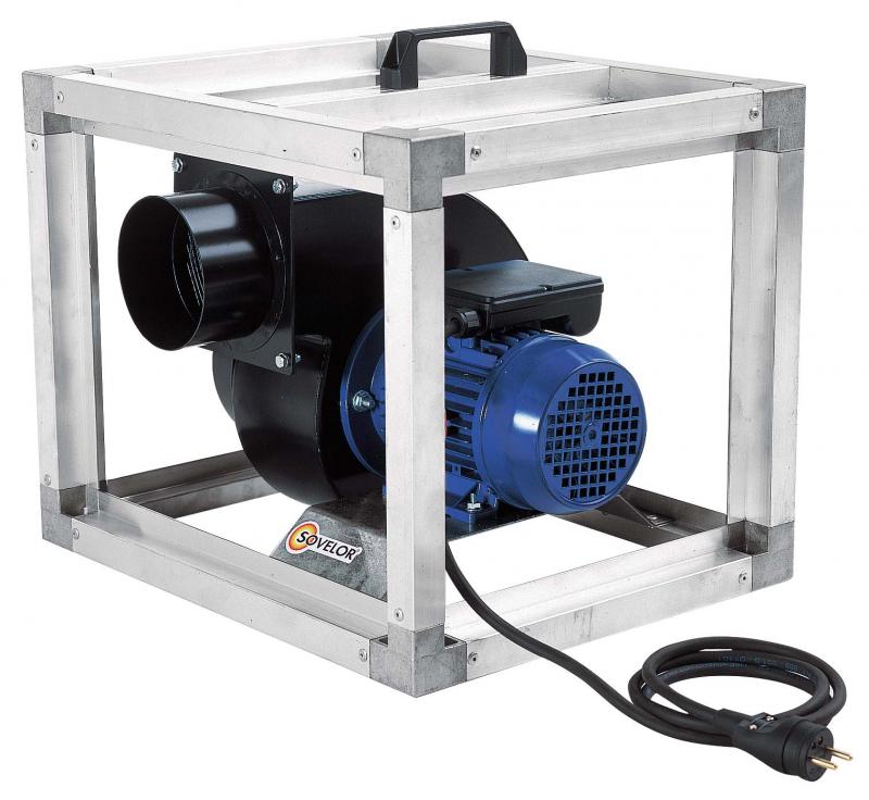 Ventilateur extracteur centrifuge portable V1 - SOVELOR-DANTHERM