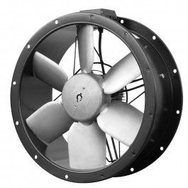 Ventilateur extracteur d'air industriel hélicoïde tubulaire TCBT/4-710/H - Triphasé 4 pôles - S&P