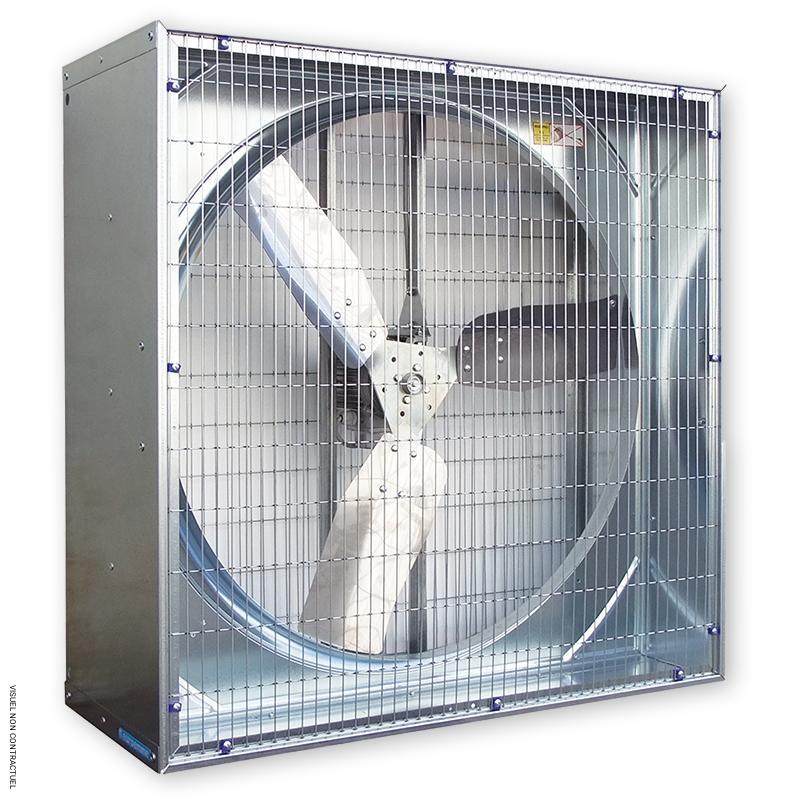 Ventilateur extracteur d'air mural carrossé VTC 15000 T - SPLUS