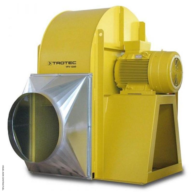 Ventilateur hautes performances électrique triphasé TFV 1200 - TROTEC