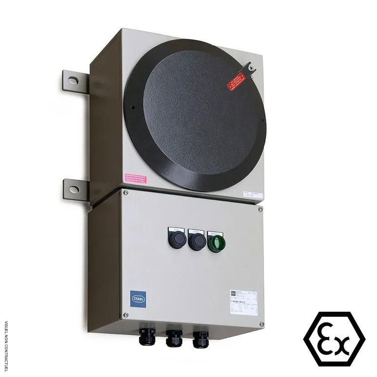 Ventilateur triphasé hautes performances TFV 900 EX - TROTEC