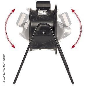Ventilateur hélicoïde tubulaire mobile triphasé PBT/4-315 - S&P