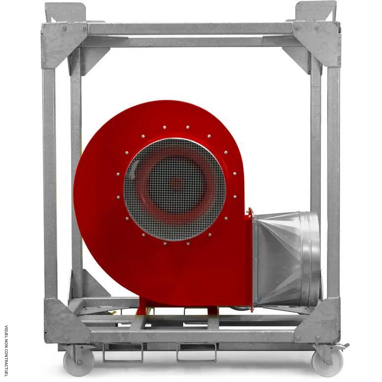 Ventilateur radial triphasé antidéflagrant TFV 600 EX - TROTEC
