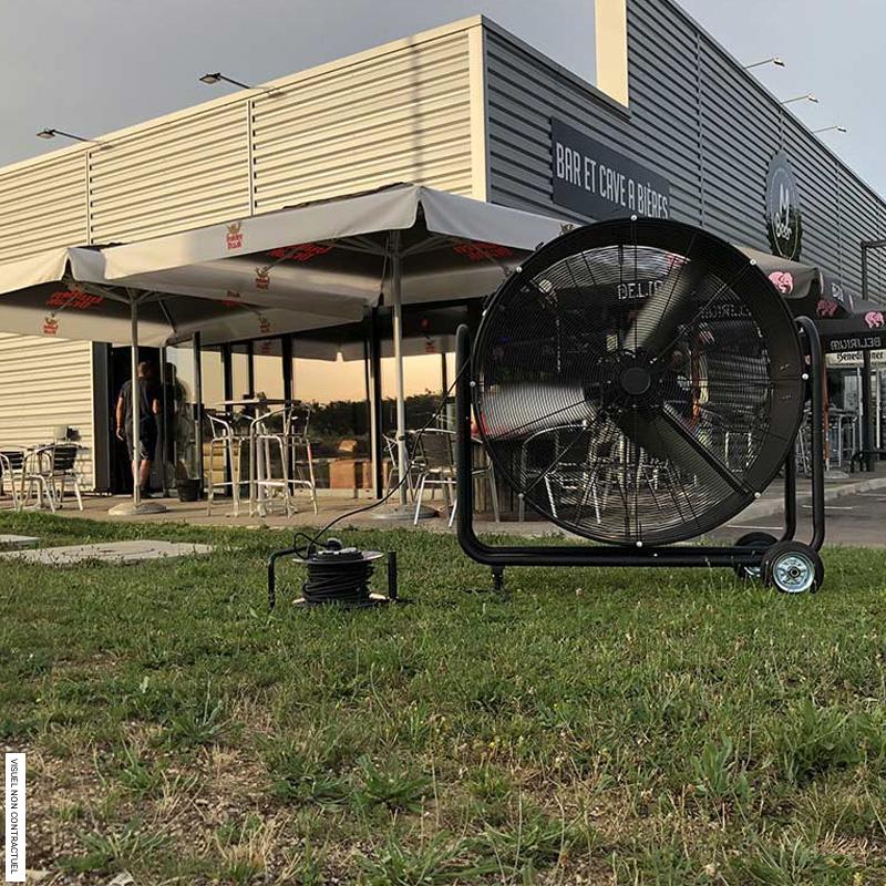 Ventilateur très haute puissance pour chantier VR 115.1 - SPLUS