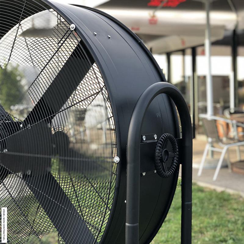 Ventilateur très haute puissance pour chantier VR 115.1 - SPLUS